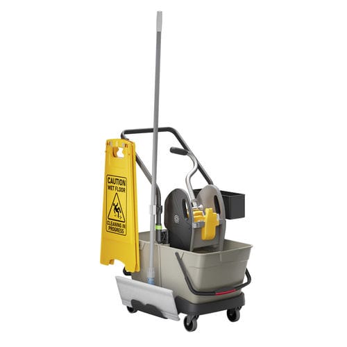 Chariot de nettoyage - Motto - ICA - compact / ergonomique / double