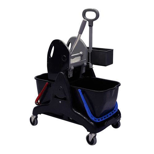 Chariot de nettoyage - ICA - en polypropylène / à plateau / pour rouleaux