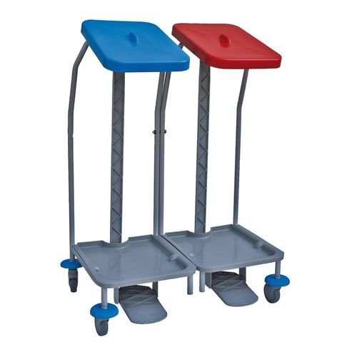 Porte-sac pour le linge - E 276308PTS - ICA - avec pédale / plastique / avec couvercle