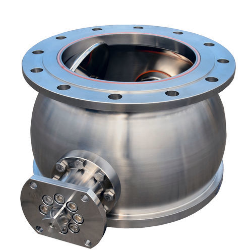 Vanne à boisseau sphérique - Heilig mixers - électrique / de contrôle de débit / à bride