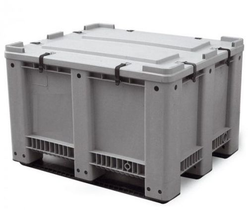 Caisse-palette en HDPE - QUADRIA - de transport / pour tri sélectif / étanche