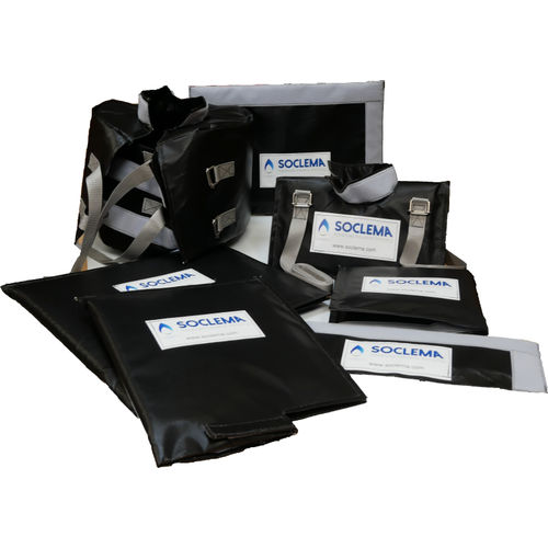 Couverture isolante amovible - SOCPROTHERM - SOCLEMA - pour tuyaux / pour vanne / pour brides