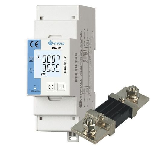 Compteur d'énergie électrique pour applications DC - DC22M - Rayfull Electric Technology(Zhejiang)Co., Ltd. - monophasé / sur rail DIN / RS-485