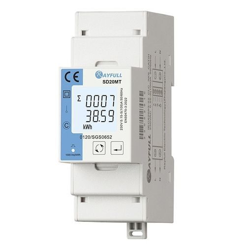 Compteur d'énergie électrique certifié MID - SD20MT - Rayfull Electric Technology(Zhejiang)Co., Ltd. - triphasé / sur rail DIN / RS-485