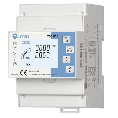Compteur d'énergie électrique multifonction - TD50DS - Rayfull Electric Technology(Zhejiang)Co., Ltd. - triphasé / sur rail DIN / RS-485