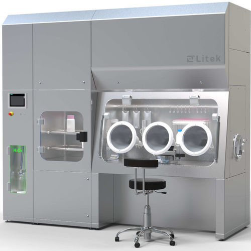 Isolateur de confinement pour tests de stérilité - Litek Industrial S.L. - modulaire / compact / en acier inoxydable