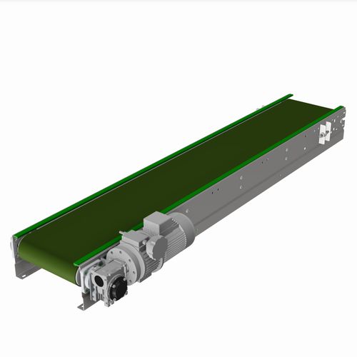 Bande de convoyeur en inox - 539329014401 - trimat srl - modulaire / pour l'industrie de l'emballage / FDA