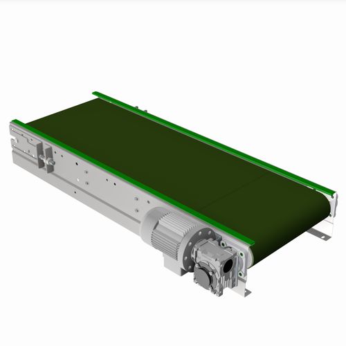 Bande de convoyeur en inox - 539339104400 - trimat srl - modulaire / pour l'industrie de l'emballage / FDA