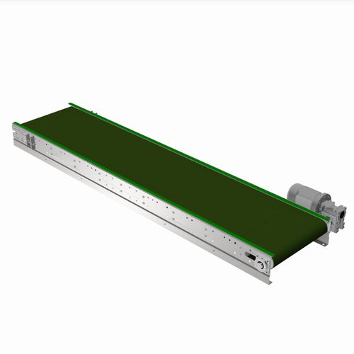 Bande de convoyeur en inox - 539349205400 - trimat srl - modulaire / pour l'industrie de l'emballage / FDA