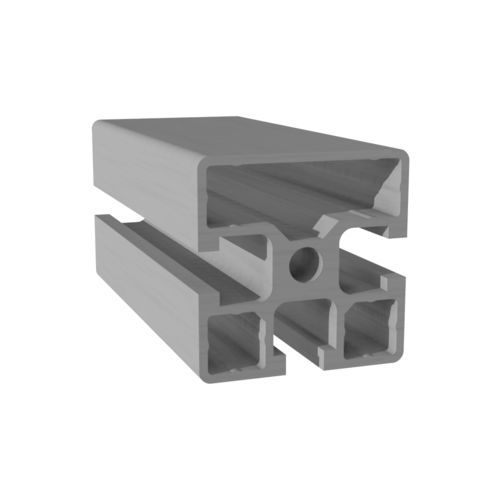 Profilé en aluminium anodisé - B0980 - trimat srl - rainuré / carré / extrudé