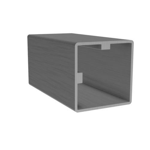 Profilé en aluminium anodisé - B1500 - trimat srl - carré / tubulaire / extrudé