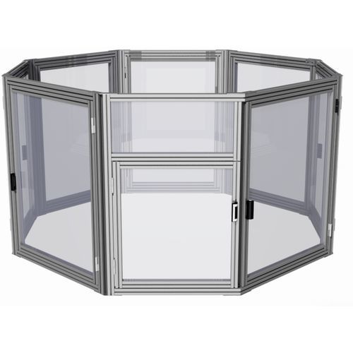 Capot de protection pour ligne de production - 511001 - trimat srl - pour ligne robotisée / 100% recyclable