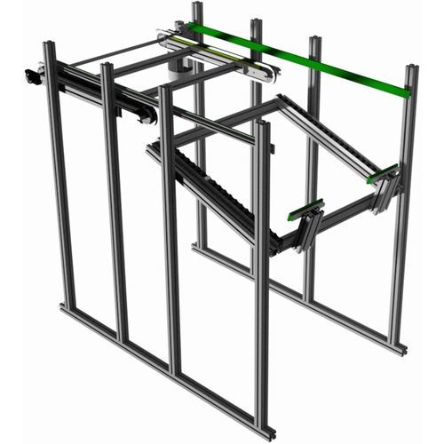 Convoyeur à rouleaux - 531211 - trimat srl - à chaînes