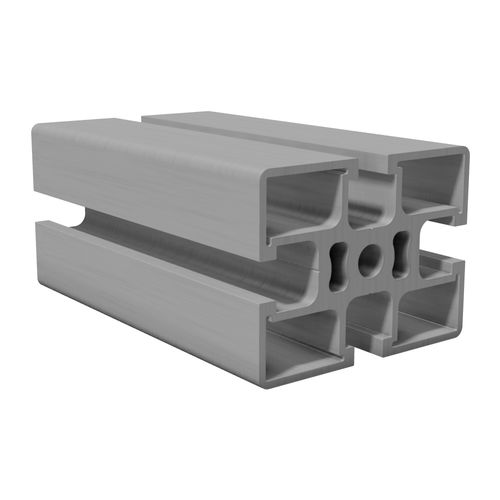Profilé en aluminium anodisé - B1160 - trimat srl - rainuré / rectangulaire / extrudé