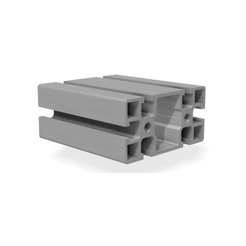 Profilé en aluminium anodisé - B1300 - trimat srl - rainuré / rectangulaire / extrudé
