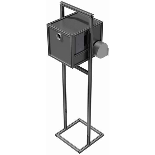 Aspirateur de fumée transportable - 521001 - trimat srl - sur pied / pour l'industrie / pour laboratoires