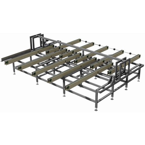 Convoyeur à chaînes - 531042 - trimat srl - à chaîne à charnières / horizontal / de chargement