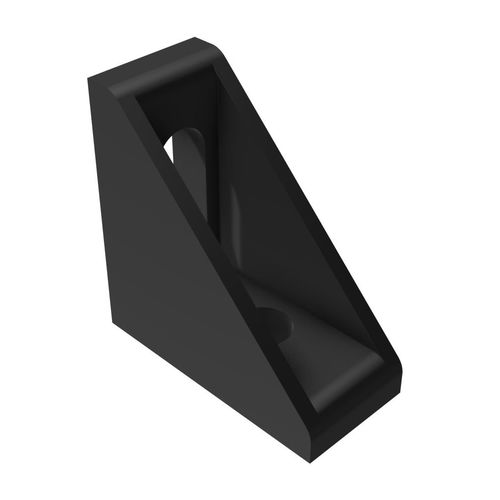 Équerre de fixation pour assemblage de profilés - H0100 - trimat srl - pour profilé aluminium / en plastique / 90°