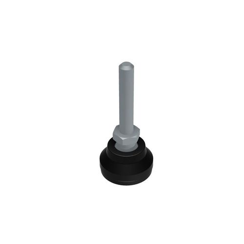 Pied de machine - J0100 - trimat srl - en polyamide / en acier zingué / de mise à niveau