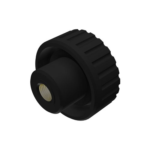 Bouton moleté - M1650 - trimat srl - fileté / rond / en technopolymère