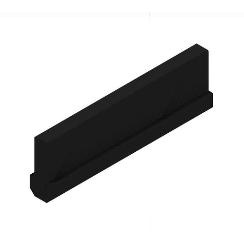Profilé en polyéthylène basse densité PEBD - M4932 - trimat srl - rainuré / de guidage