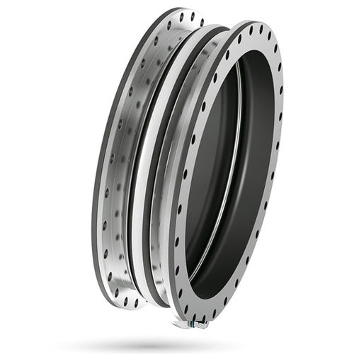 Compensateur de dilatation en caoutchouc - BF-PPS - BIKAR - rond / à bride / pour pompe