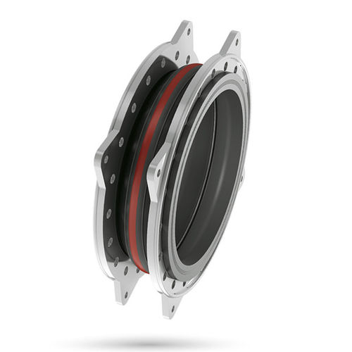 Compensateur de dilatation en caoutchouc - BL-FLEX - BIKAR - rond / à bride