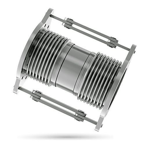 Compensateur de dilatation en métal - BM-HI-DO - BIKAR - rond / à bride / pour manchon