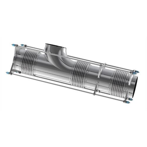 Compensateur de dilatation en métal - BM-PB-ELBOW - BIKAR - rond / à souder / axial