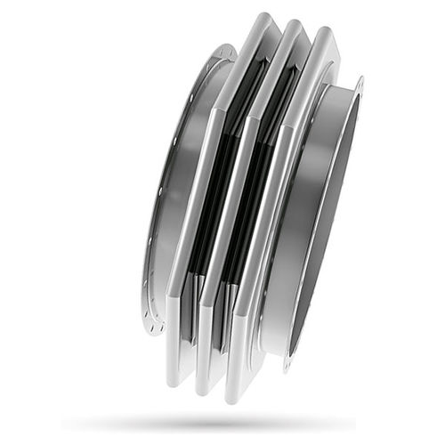 Compensateur de dilatation en métal - BM-HW - BIKAR - rond / à bride / axial