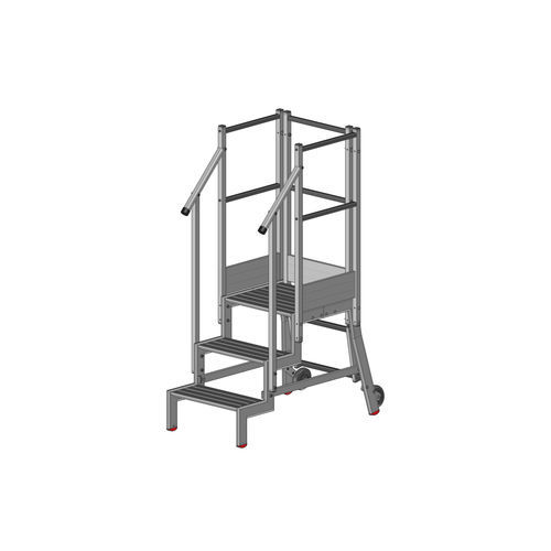 Escabeau en aluminium - F05038000 series - FORTAL