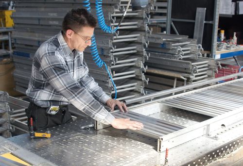 Platelage pour rayonnage - FORTAL
