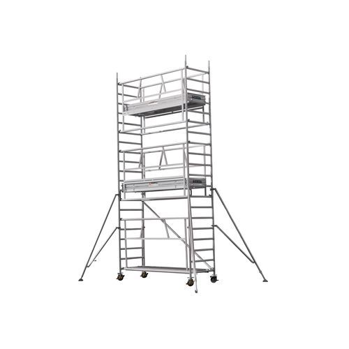 Échafaudage roulant - JUPITER 1300 - FORTAL - de façade / modulaire / aluminium