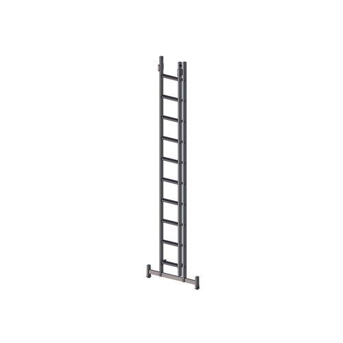 Échelle en aluminium - C2MA - FORTAL - coulissante / de sécurité