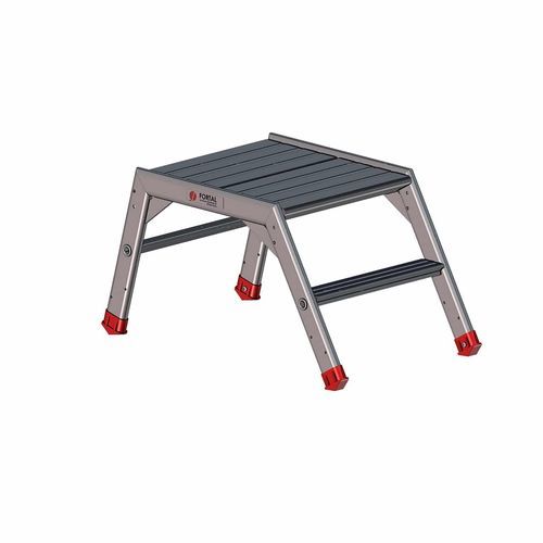 Escabeau en aluminium - F05030000 series - FORTAL - 4 marches