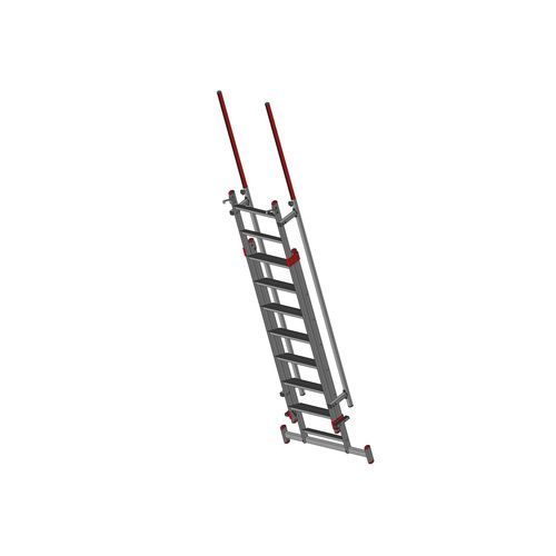 Échelle en aluminium - F090169 series - FORTAL - télescopique