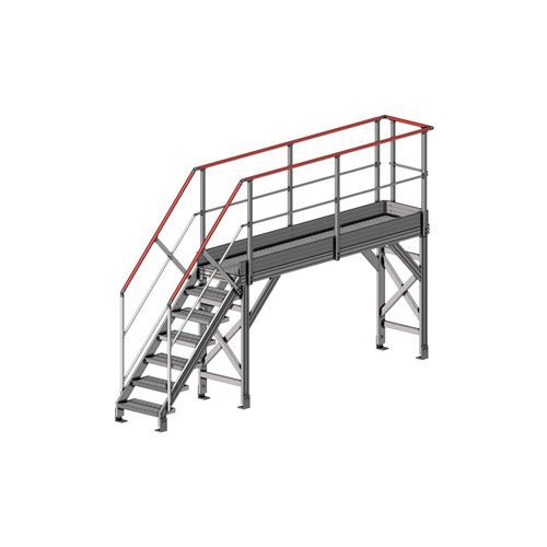 Passerelle d'accès en aluminium - F80115000 series - FORTAL