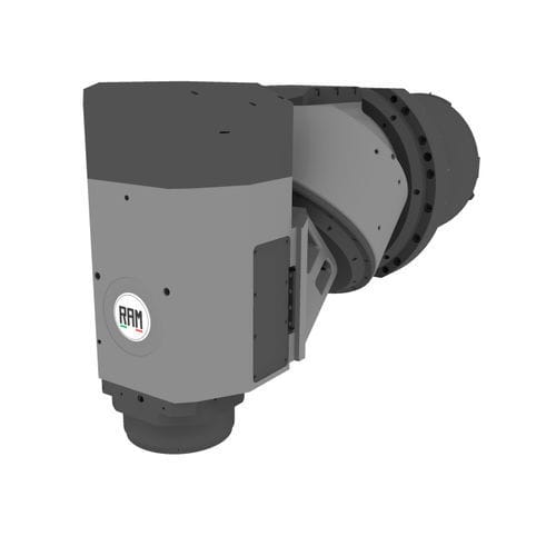 Tête de fraisage 2 axes - TBRE - Ram srl - 5 axes / bi-rotative / CNC