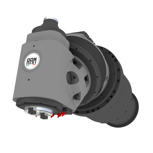 Tête de fraisage universelle - TBR75C.hs - Ram srl - 2 axes / continue