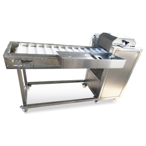 Trancheuse pour poisson - Bokang Machinery - automatique / en acier inoxydable / sur pied