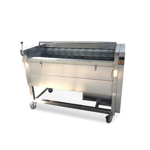 Machine à éplucher de légumes - XQPJ series - Bokang Machinery - à rouleaux / automatique / à brosse