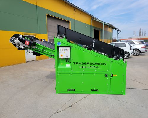 Crible pour chantier de construction - DB-25SC - dbe.sk - mobile / vibrant / pour produits en vrac