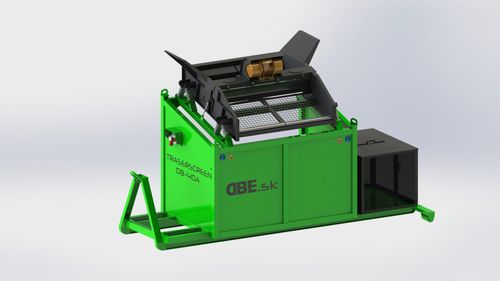Crible mobile - DB-40A - dbe.sk - vibrant / pour produits en vrac / compact