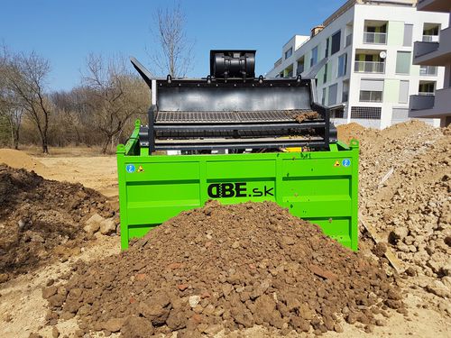 Crible mobile - DB-40L - dbe.sk - vibrant / pour produits en vrac / compact