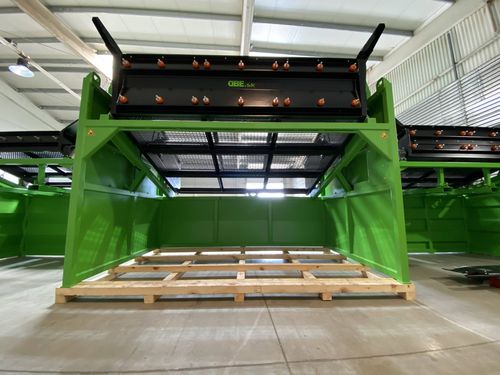 Crible pour chantier de construction - DB-50 - dbe.sk - mobile / vibrant / pour produits en vrac