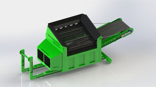 Crible mobile - DB-100CA - dbe.sk - vibrant / pour produits en vrac