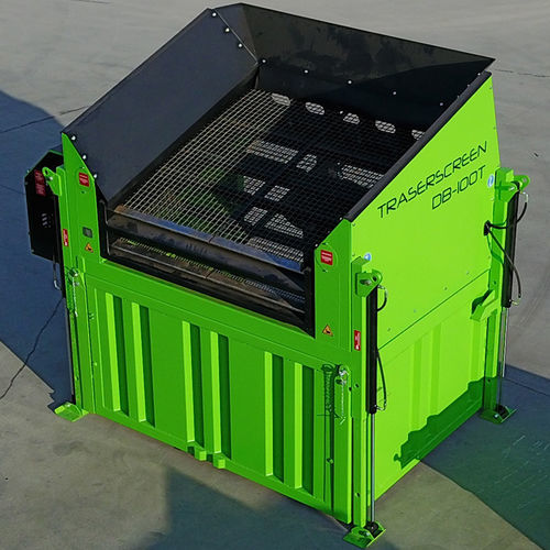 Crible mobile - DB-100T - dbe.sk - vibrant / pour produits en vrac / à double étage