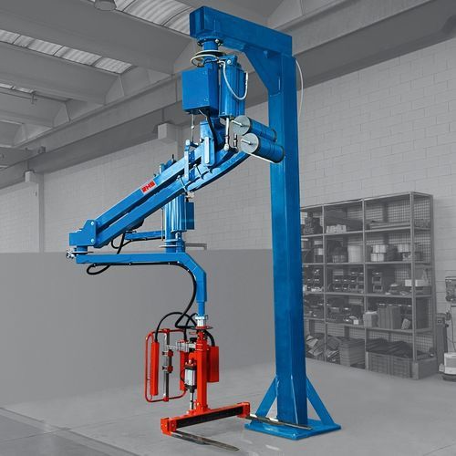 Manipulateur pneumatique - FIXED CEILING MANIPULATOR - RHS - avec outil de prise orbital / pour la manutention / pour soulever