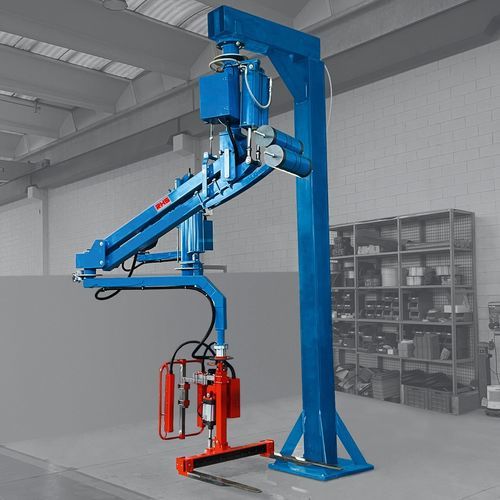 Manipulateur pneumatique - FIXED CEILING MANIPULATOR - RHS - électrique / avec prise / pour sac