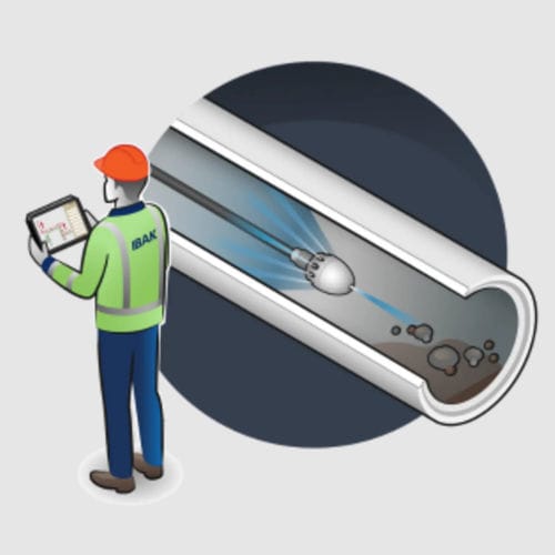 Solution logicielle de gestion de données - IKAS  - IBAK Helmut Hunger GmbH & Co. KG - d'inspection / de planification / pour testeur d'étanchéité